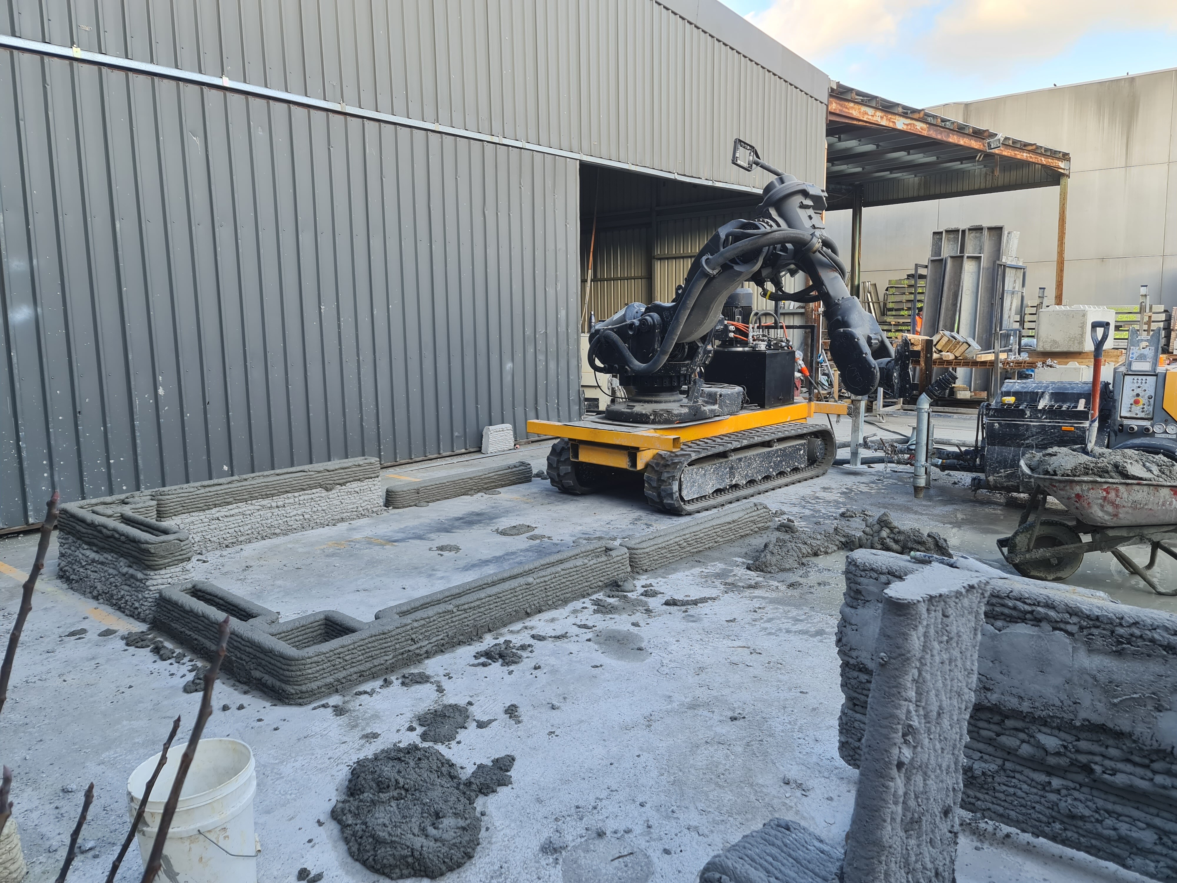Robot build process in workshop